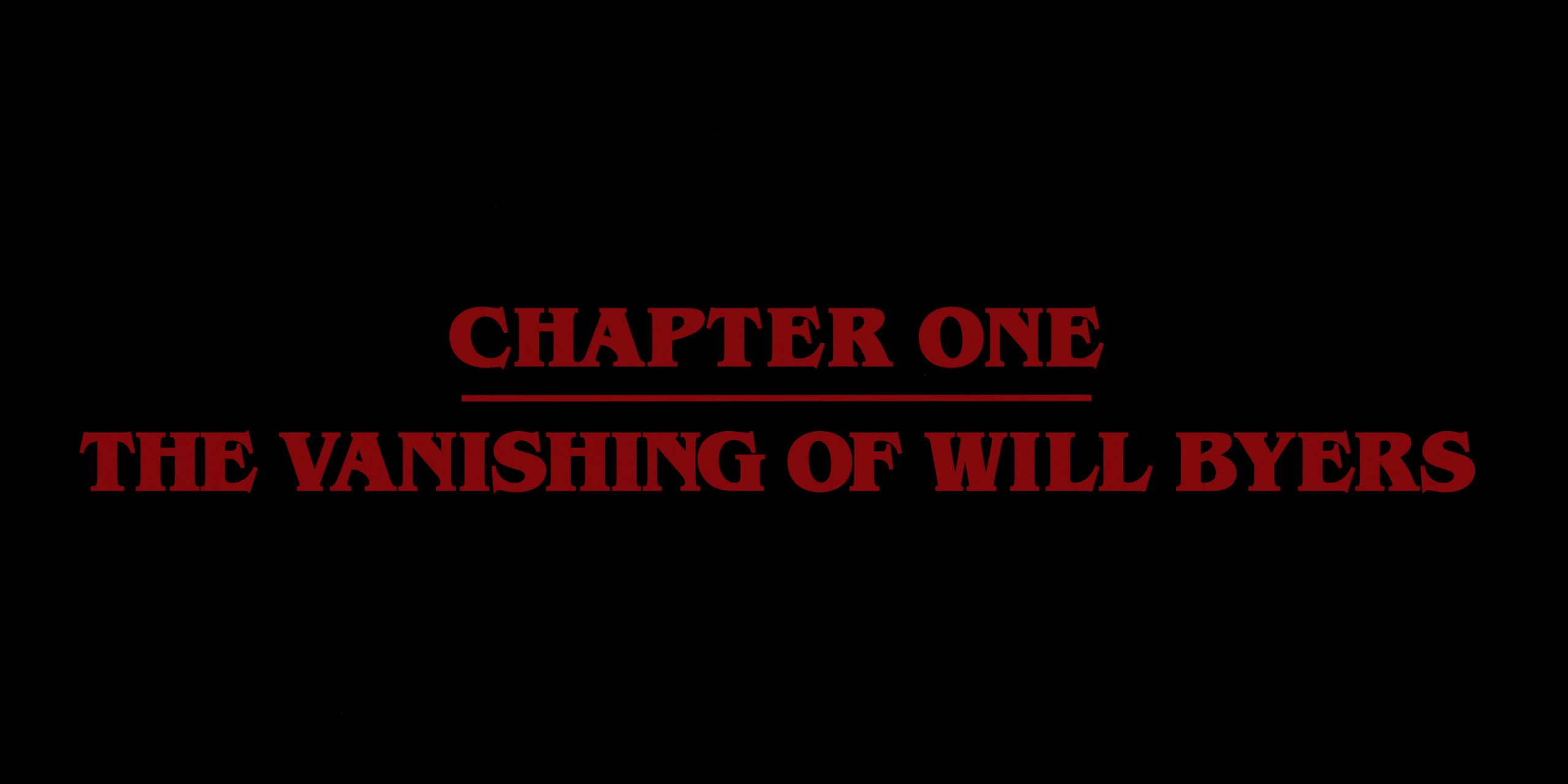Stranger Things S01E01 “Chapter One: The Vanishing of Will Byers”