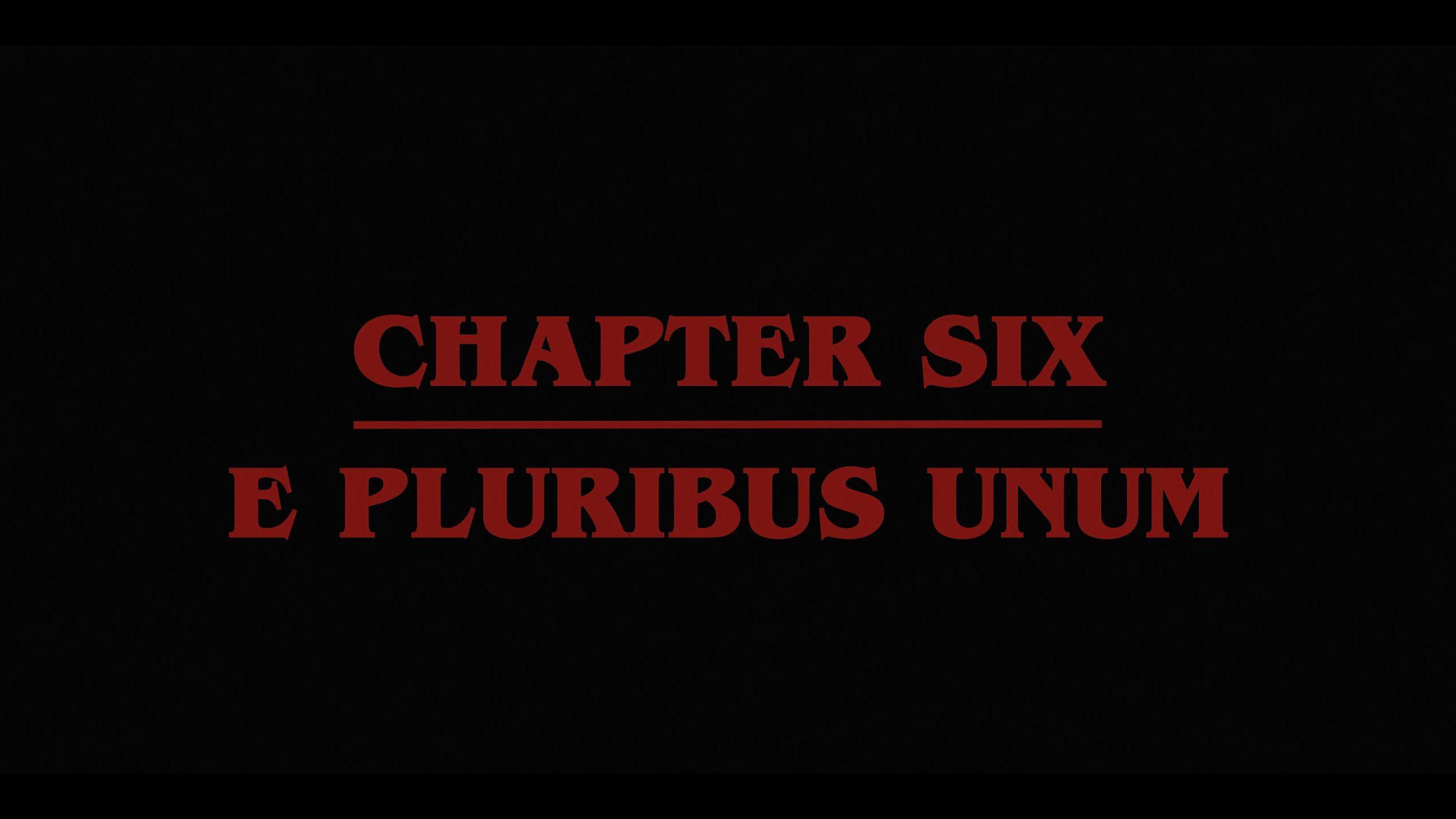 Stranger Things S03E06 “Chapter Six: E Pluribus Unum”