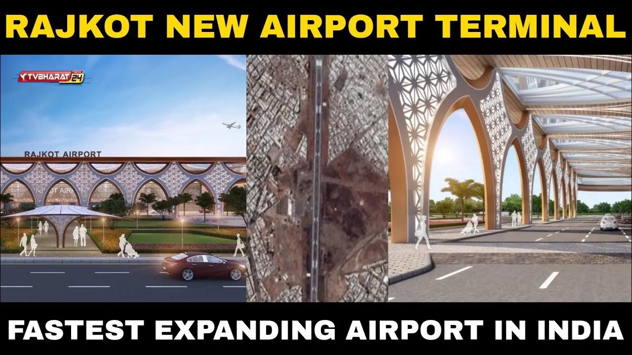 Rajkot International Airport A Greenfield Marvel Boosting Gujarat's Growth VOICE OF MEDIA