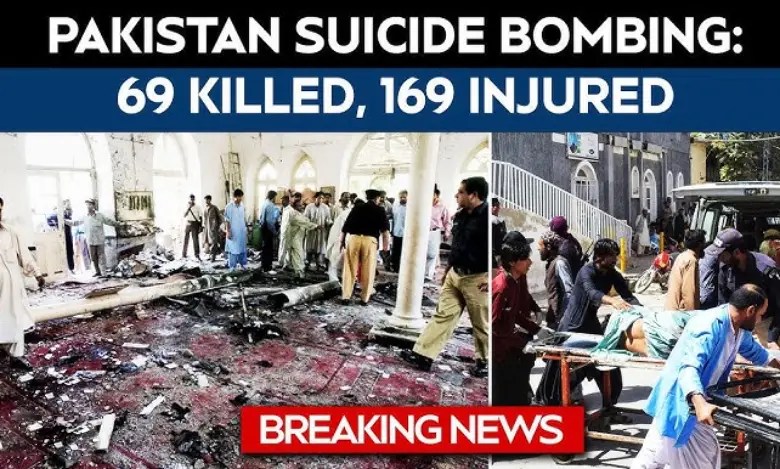 Suicide bombing at Islamabad shrine kills 69 people