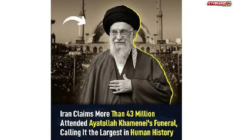 Up to 43 million joined Khamenei’s six-day funeral, says Iran