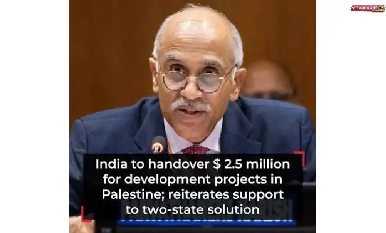 India reiterates support for Palestine at UNSC
