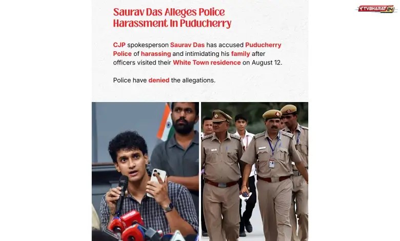 CJP's Saurav Das links police questioning of family to Amit Shah’s Puducherry visit: ‘Was this planned?’