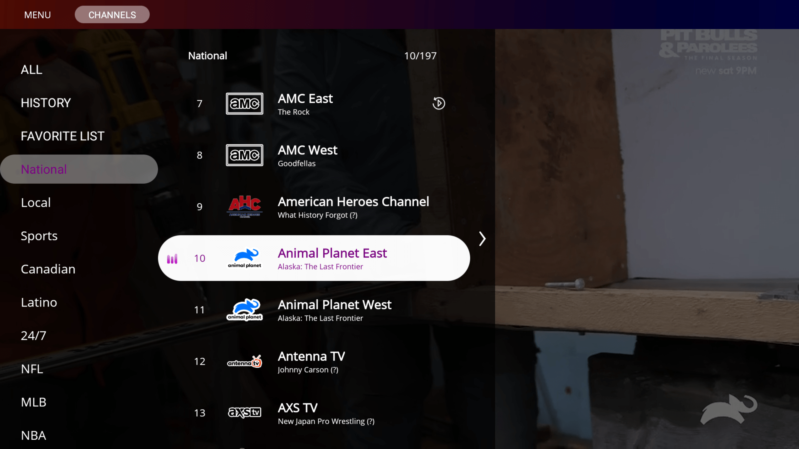 Heat live channels TV Box Stop