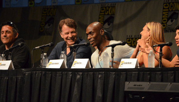 Cast of "Fringe" (photo credit: Genevieve Collins)