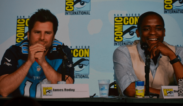 James Roday and Dule Hill (photo credit: Genevieve Collins)