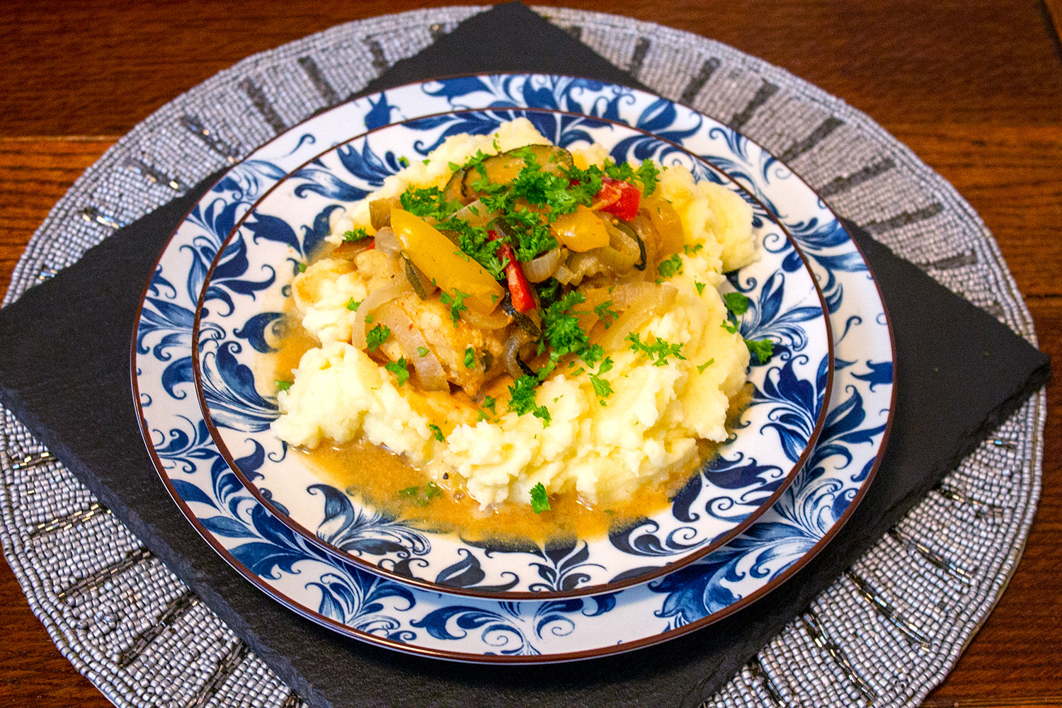 Cod baked in Cider and Spices
