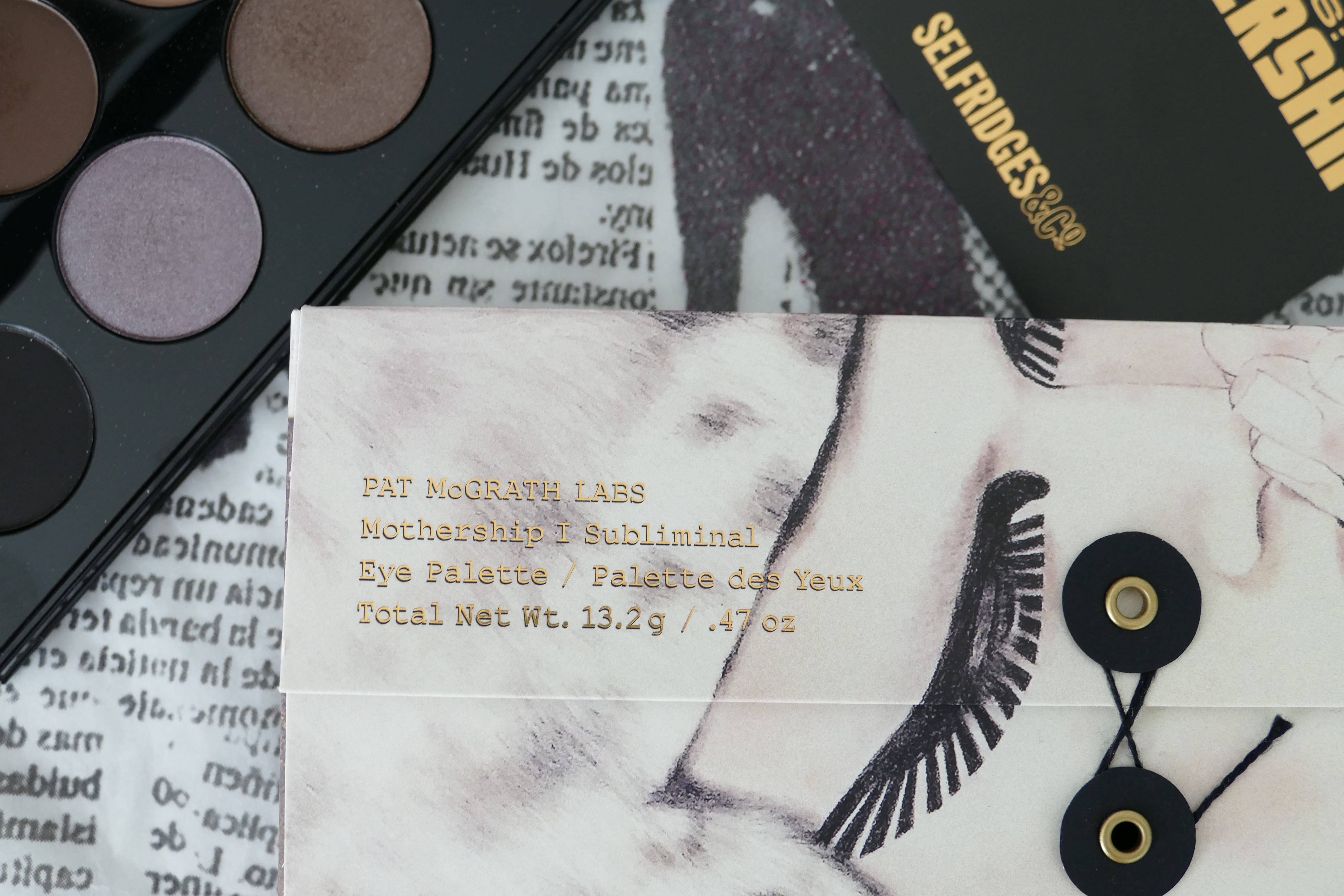 アイシャドウ PATMcGRATH LABS Mothership I Subliminal PAT McGRATH LABS Mothership I: Subliminal Eyeshadow Palette