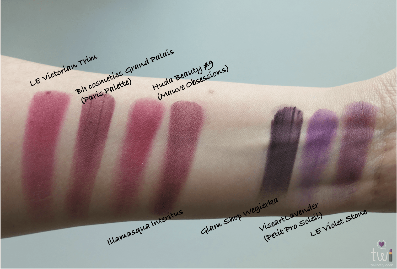 Lisa Eldridge Myth Eyeshadow Palette review - twindly beauty