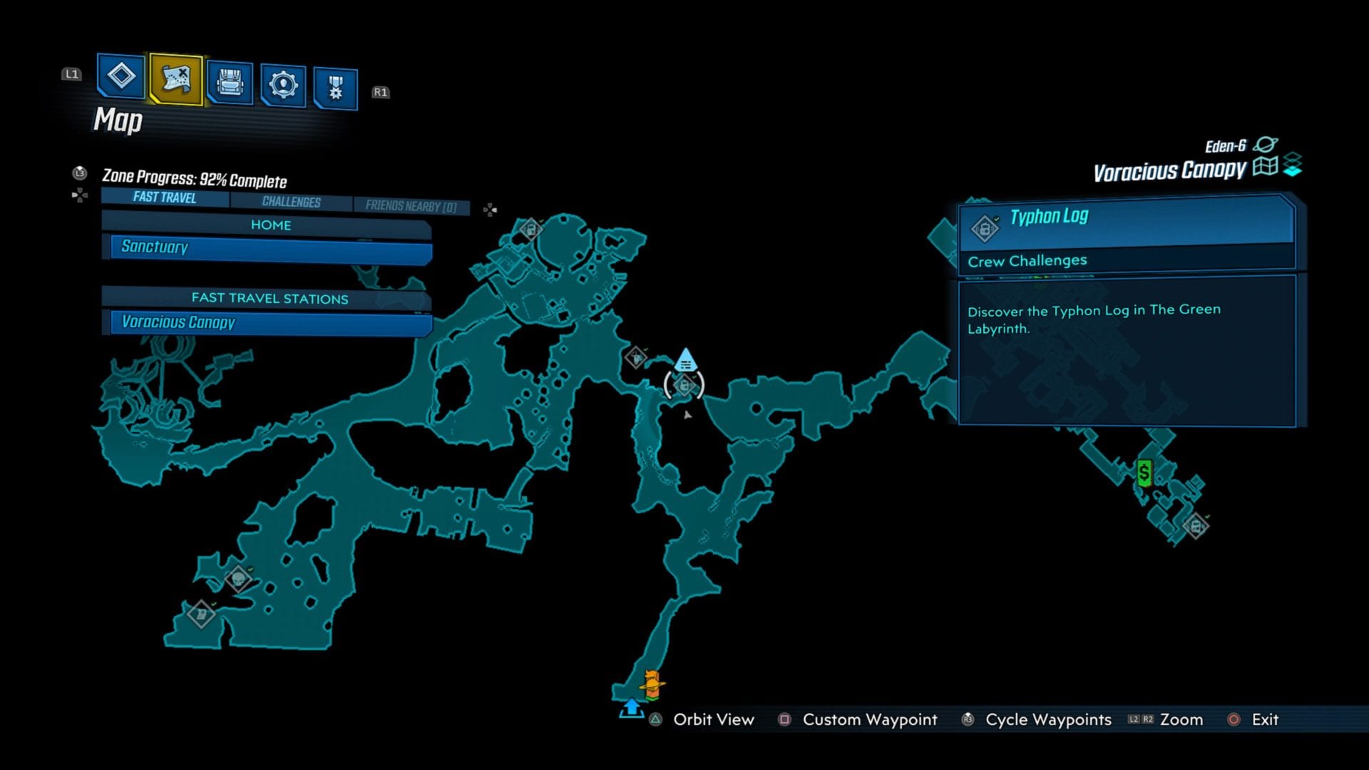 Borderlands 3 Voracious Canopy Crew Challenge Locations ...