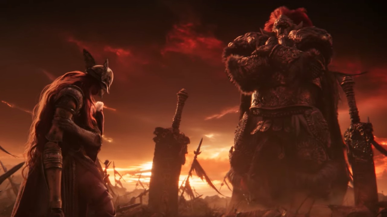 Elden ring's story trailer weaves a tale of war & violence