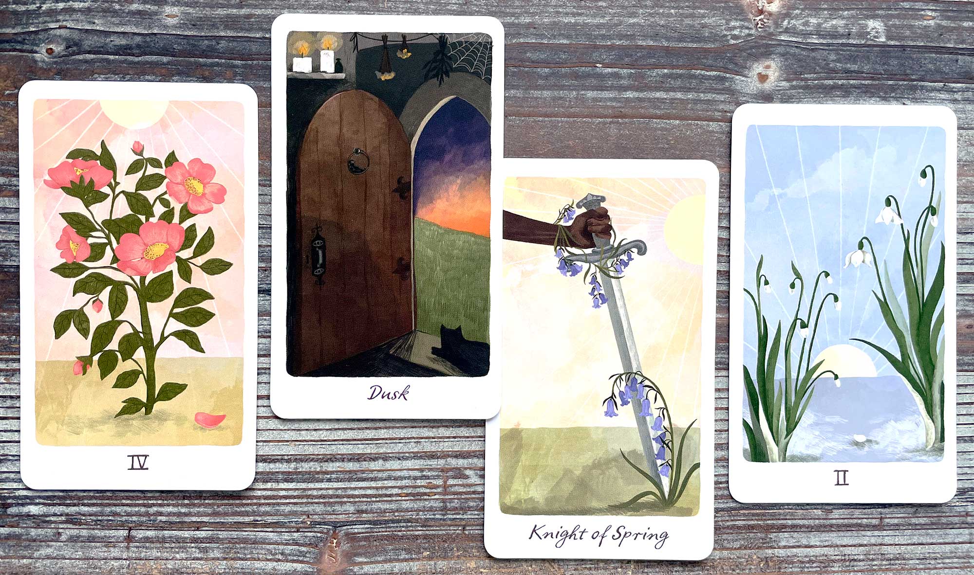 Inspired by nature and her own wiccan path, influential youtube star and modern . Harmony Tarot Twisting The Leaf