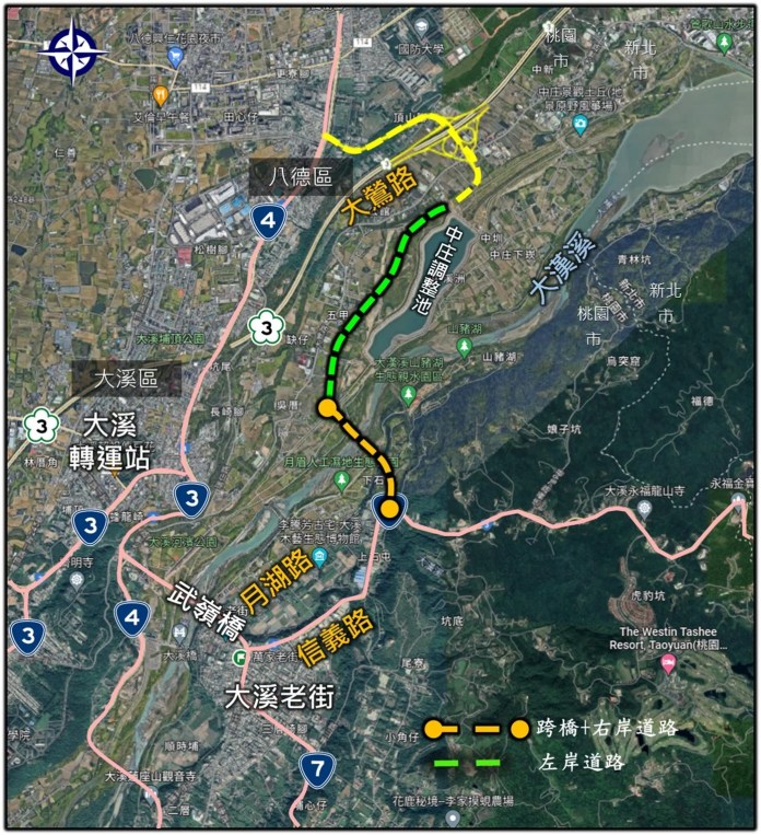 告別大溪塞車噩夢!大漢溪兩岸新路規劃與通車時程曝光 告別大溪塞車噩夢!大漢溪兩岸新路規劃與通車時程曝光