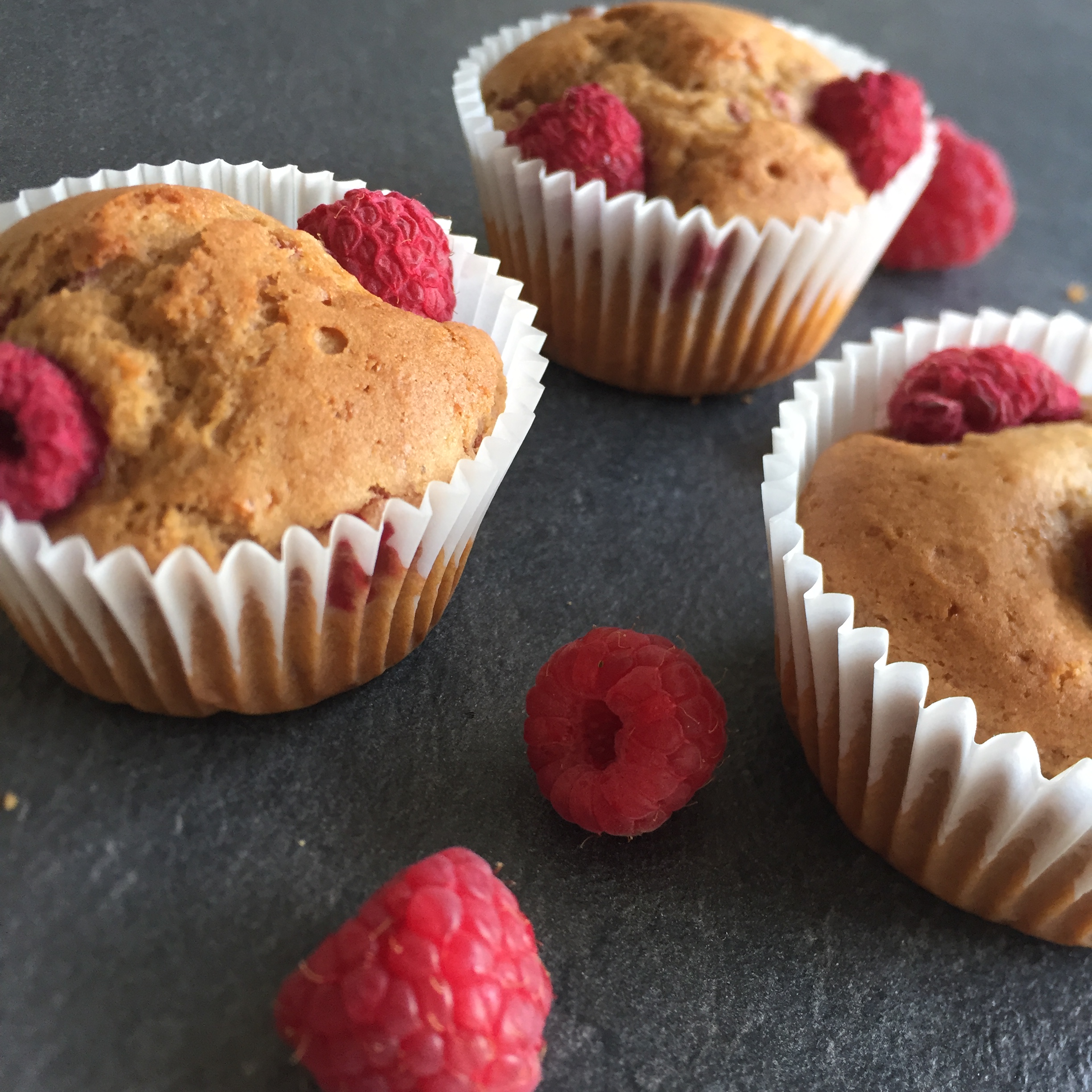 Raspberry Lemon Muffins1