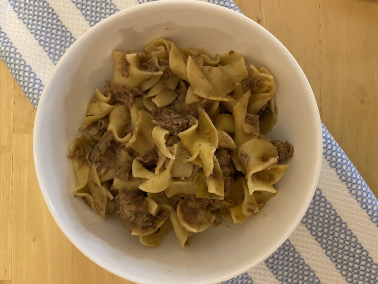 Beef Stroganoff