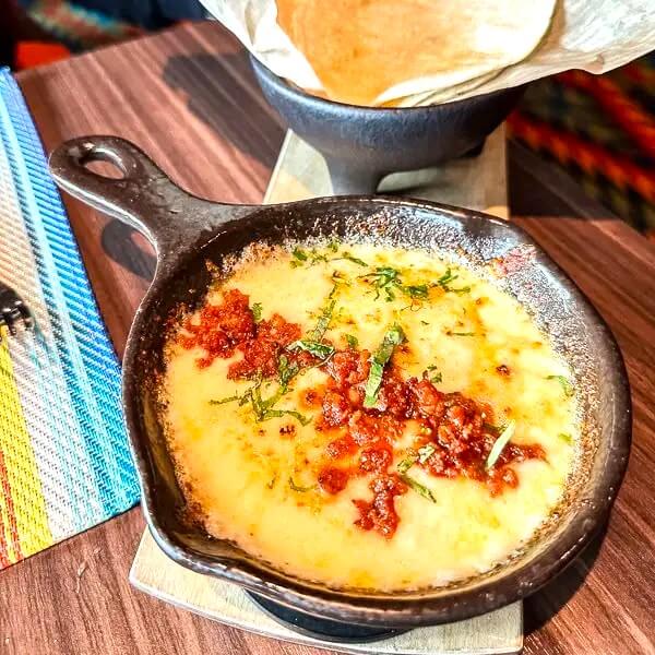 Melted Cheese Dish (Mexican Restaurant)