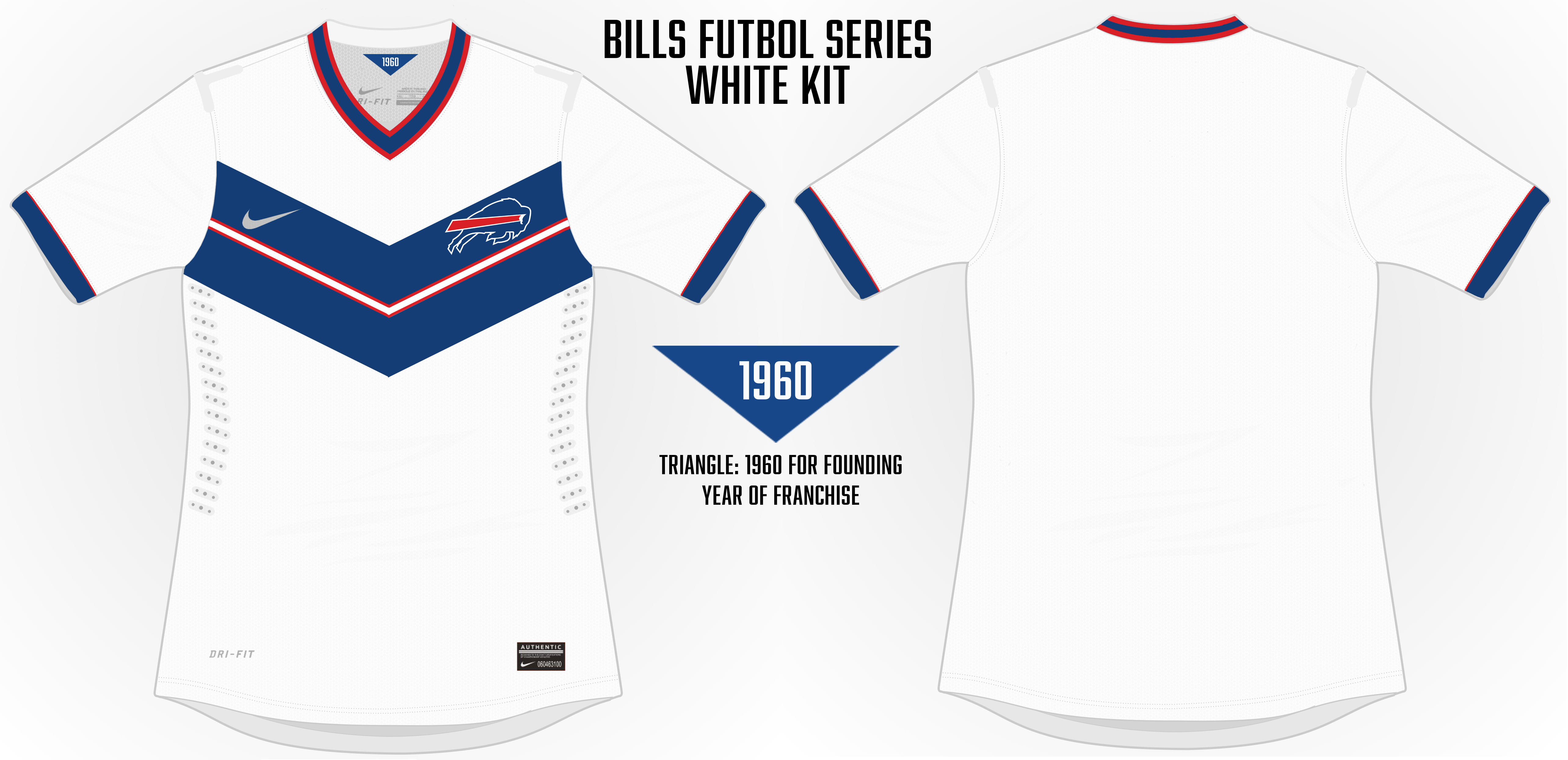 Bills Chevron Soccer Concept Blank