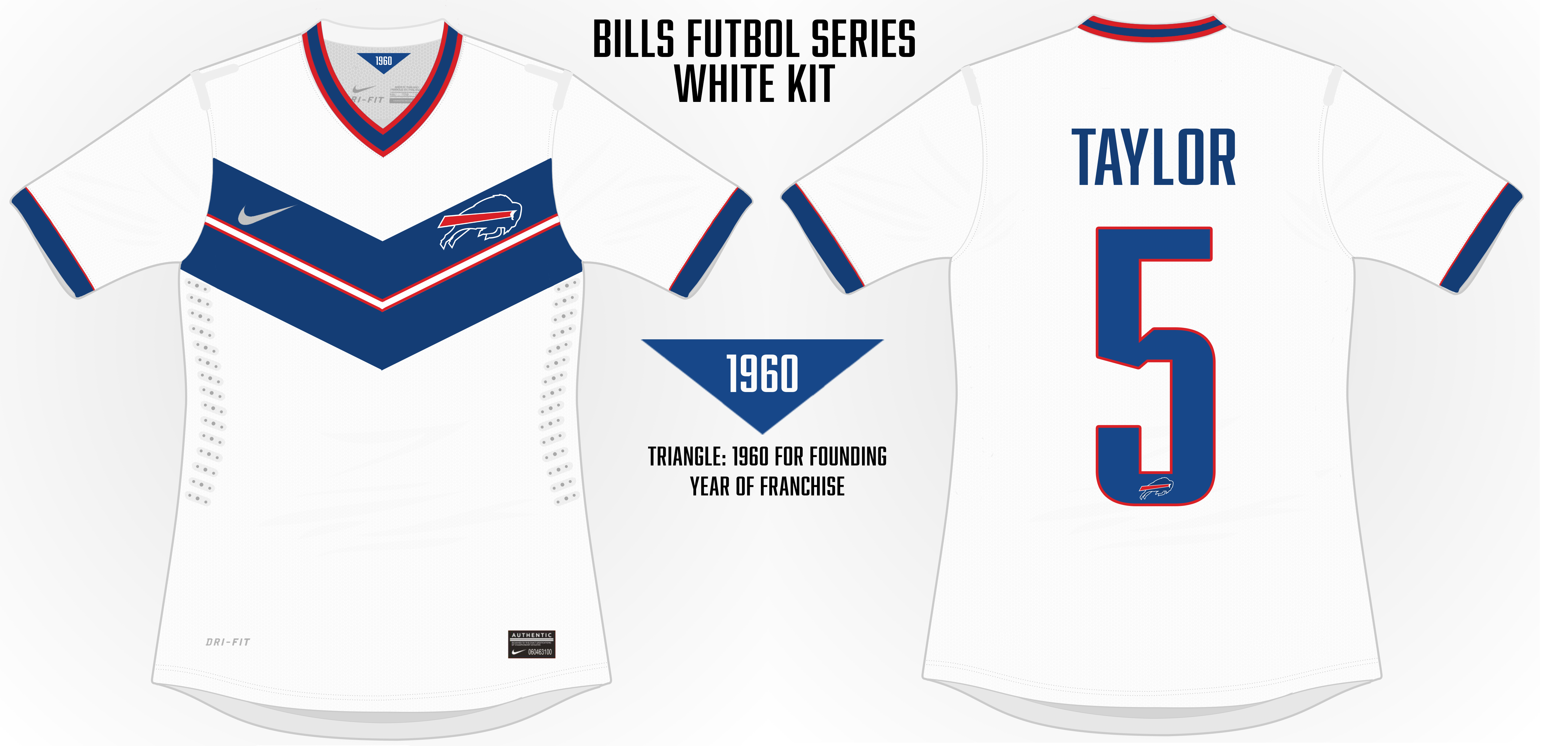 This version came after I was told I needed to do a white version of the blue chevron kit.