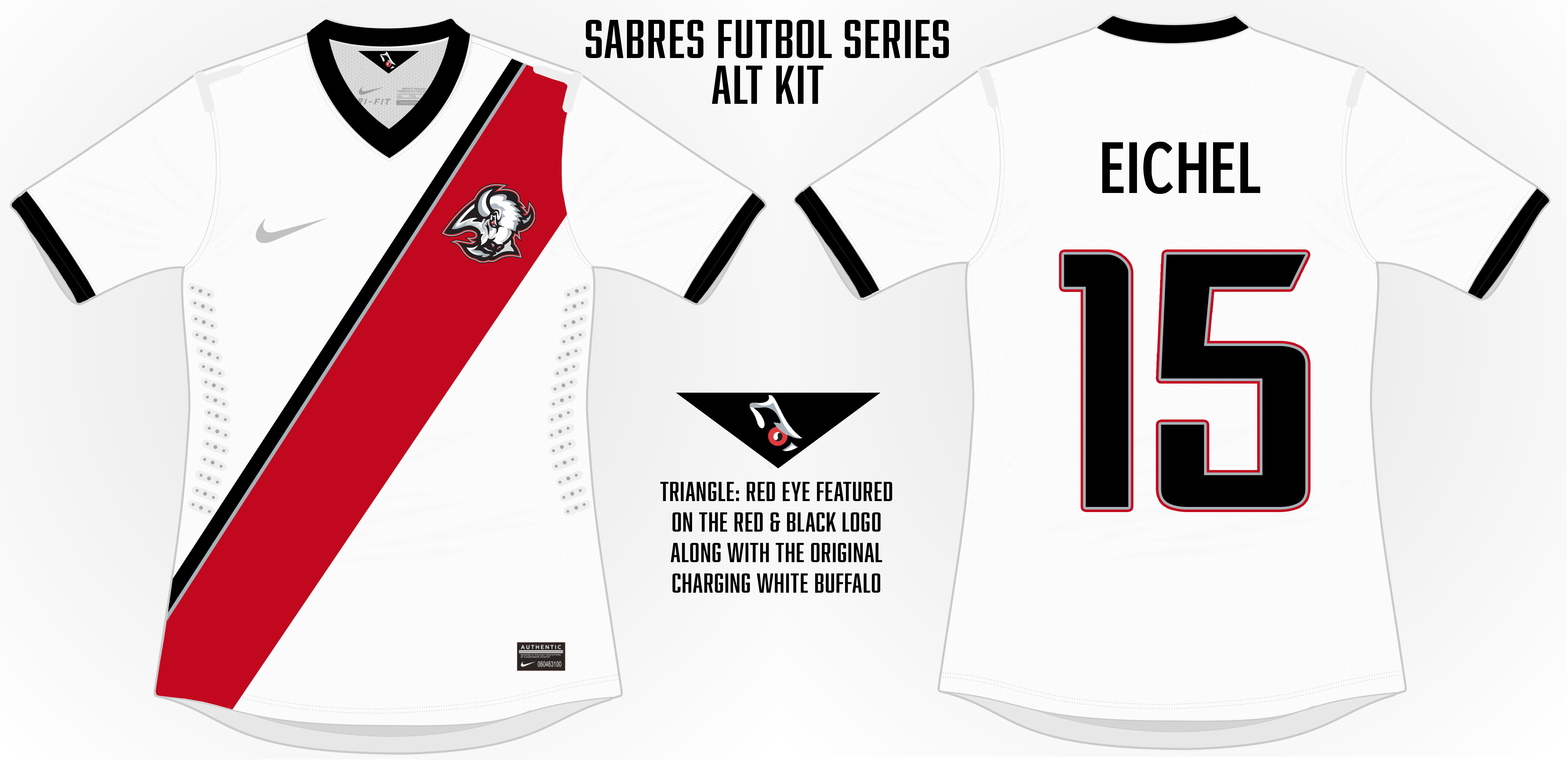 In lieu of doing 10 red and black concepts, I held myself to only one.