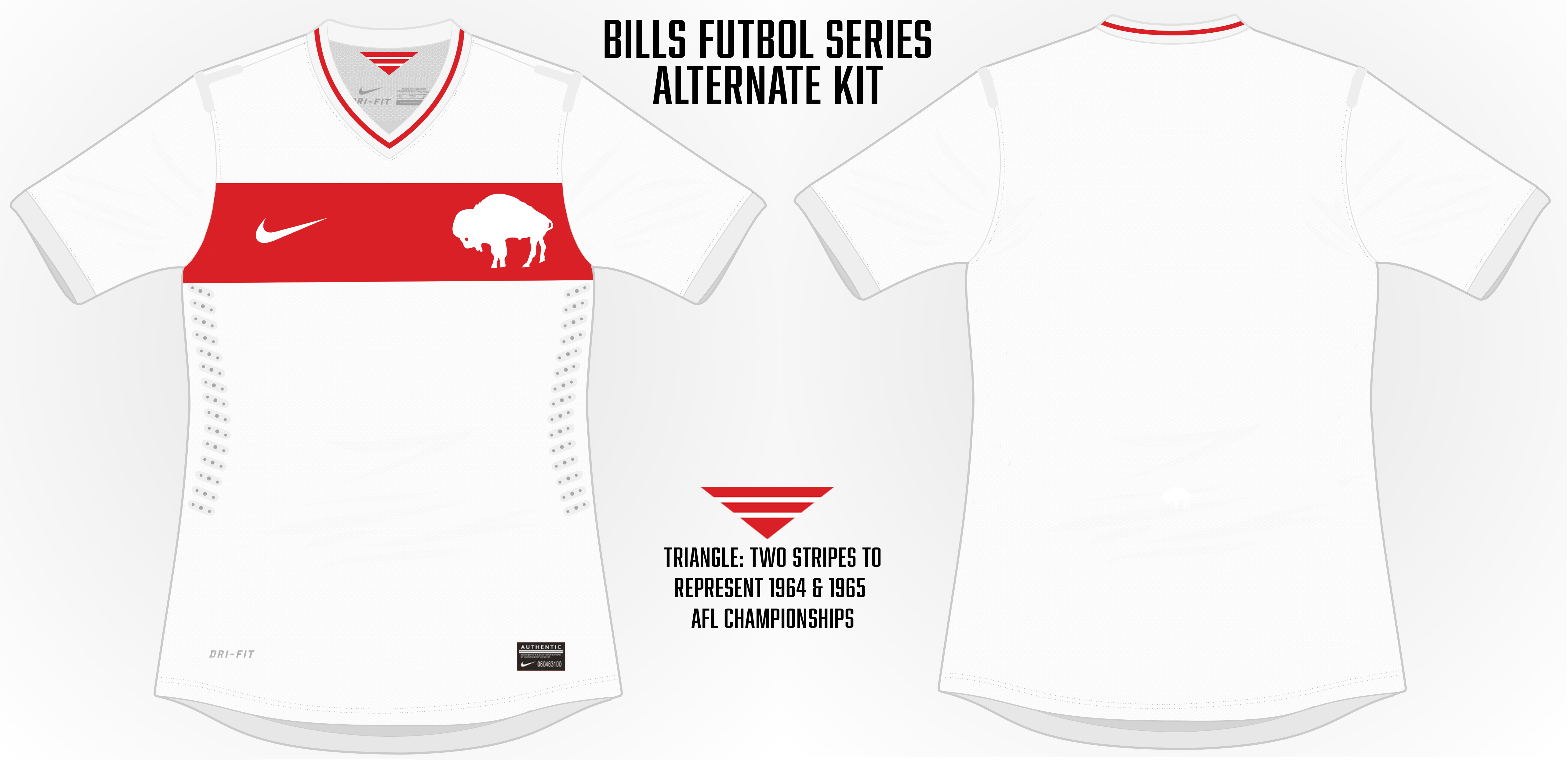 Bills Soccer Throwback Concept Blank