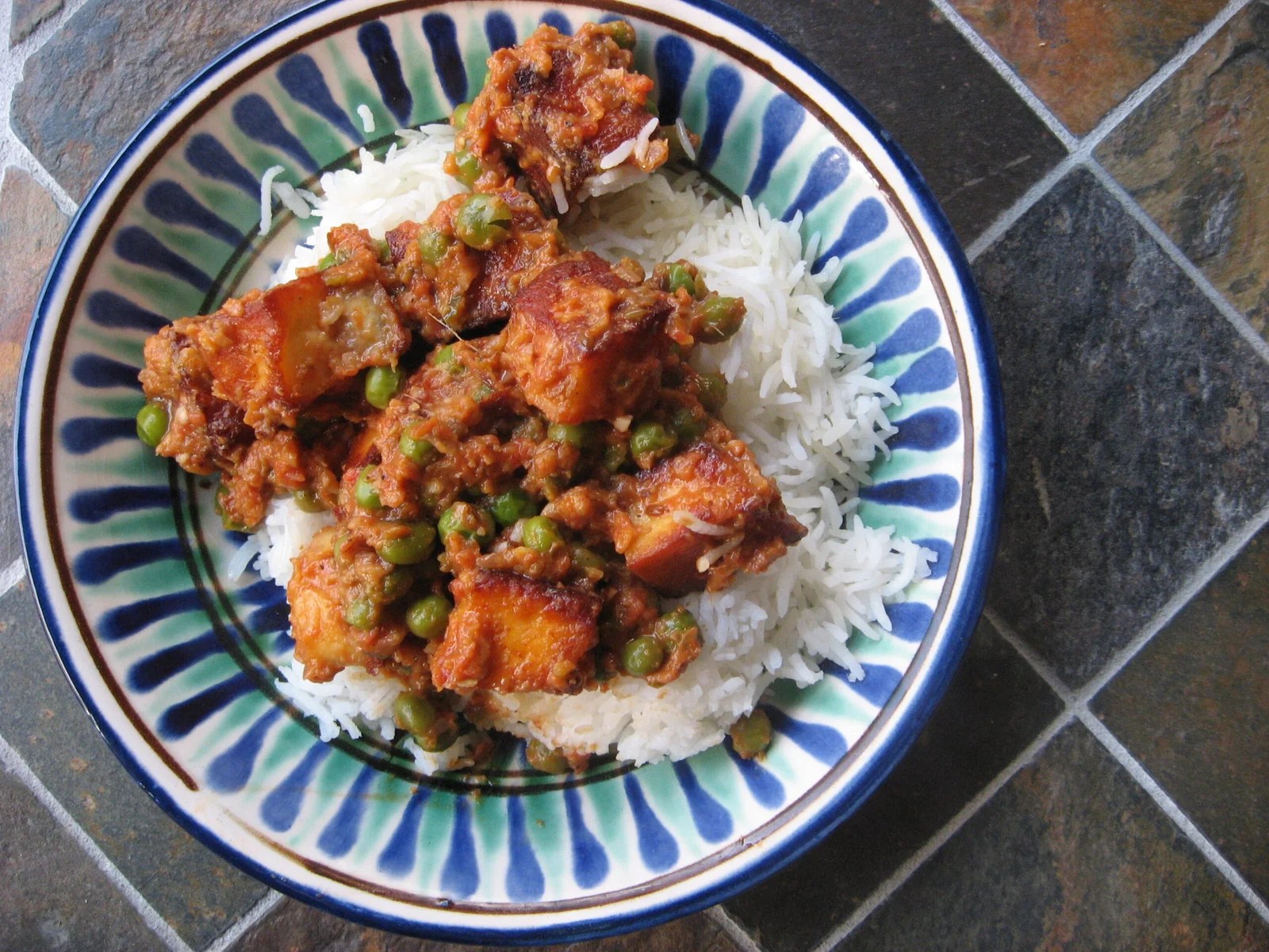Spicy Mutter Paneer | Two Jade Bowls