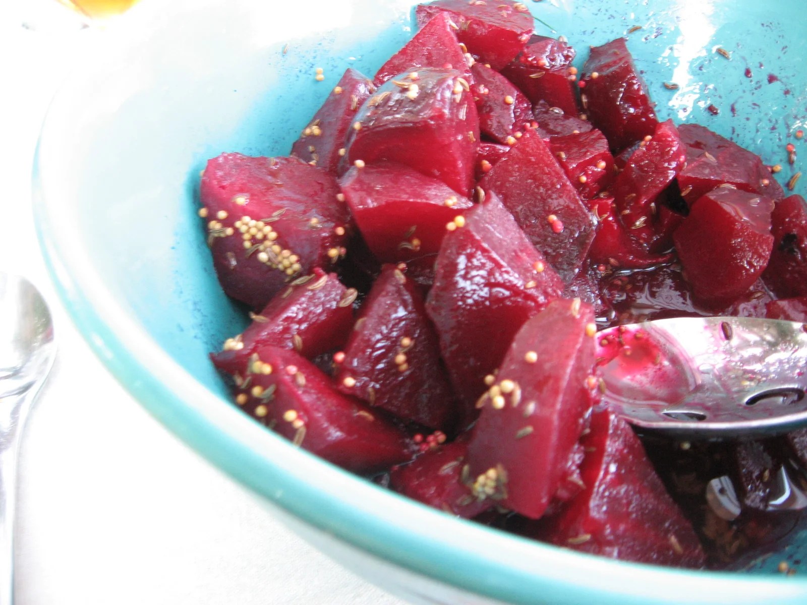 German Beet Salad | Two Jade Bowls