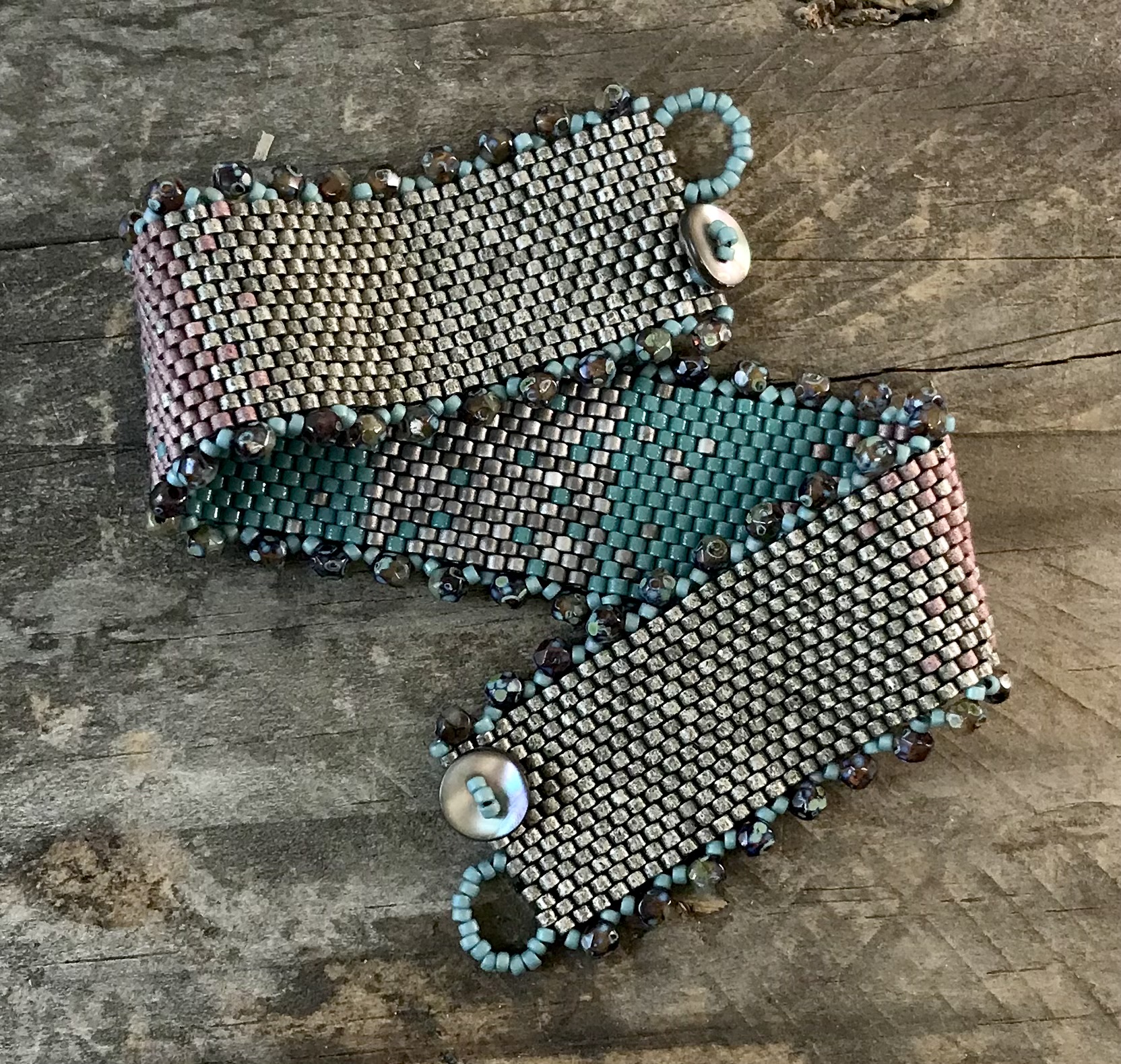 Peyote Gradient Bracelet