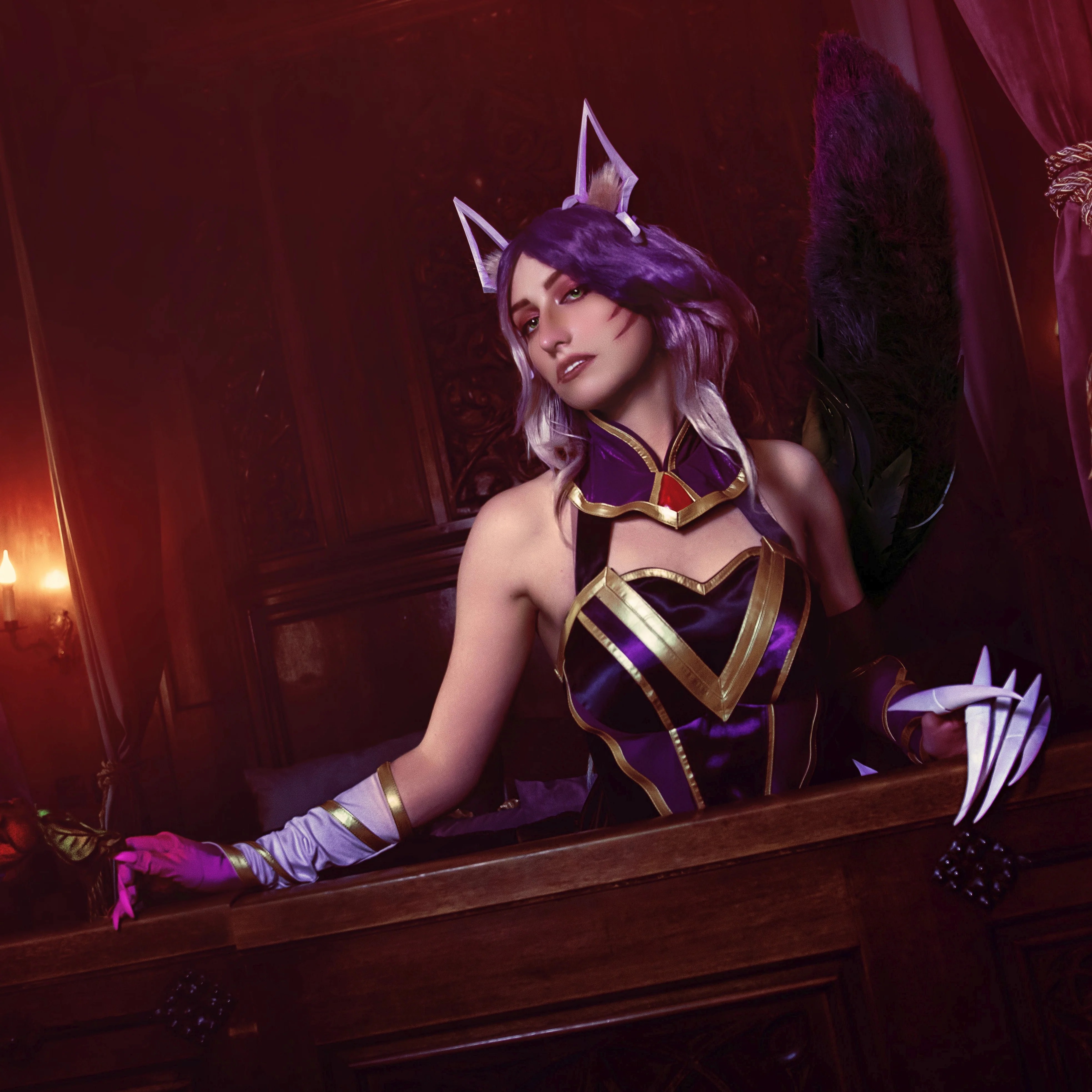 Coven ahri cosplay costume full league of legends cosplay