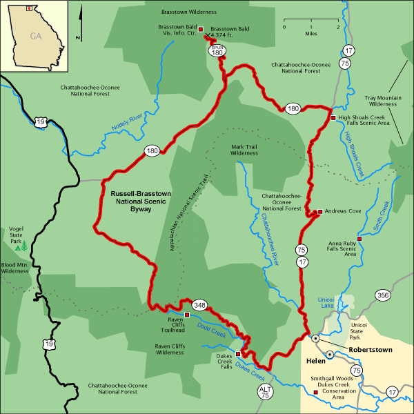 Richard B Russell/Brasstown Scenic Byway