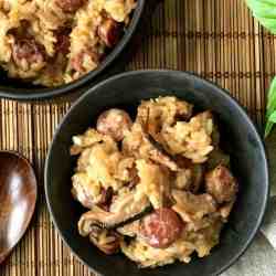 rice chinese sticky cooker pot sausage pressure instant recipes meals dim recipe mai lo gai risotto twosleevers sleevers sum recreates