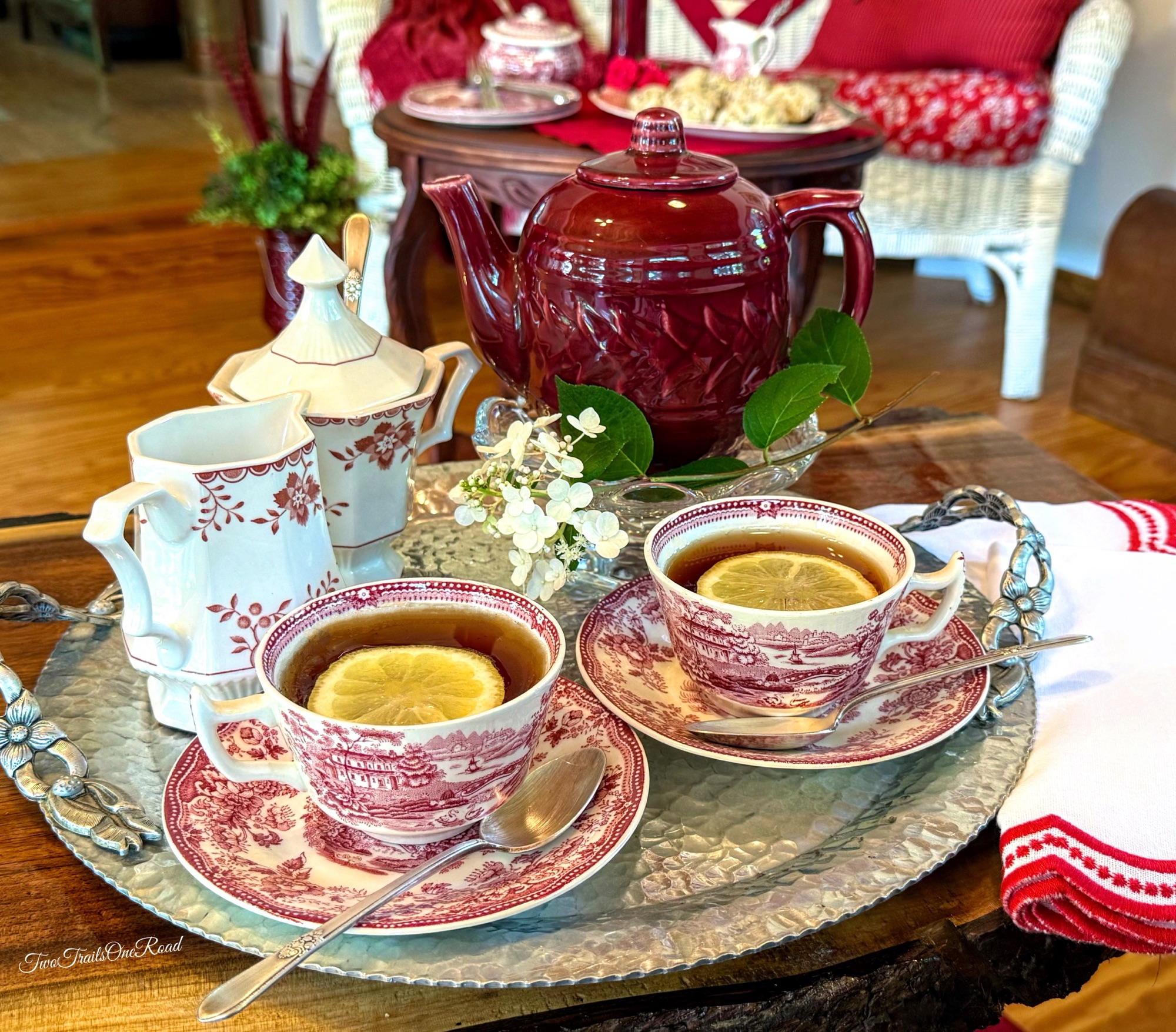 Tuesday Tidbits #338 An Afternoon Tea in the Sunroom – Two Trails