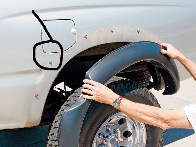 Toyota tacoma fender clips