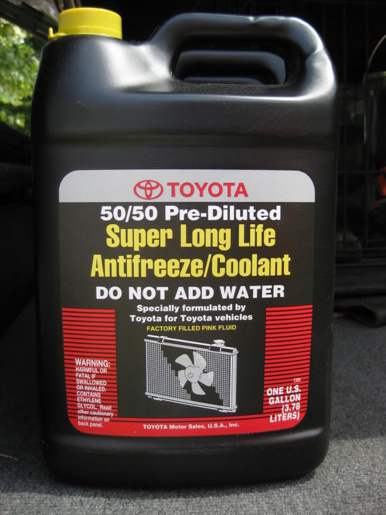 Toyota super long life antifreeze/coolant