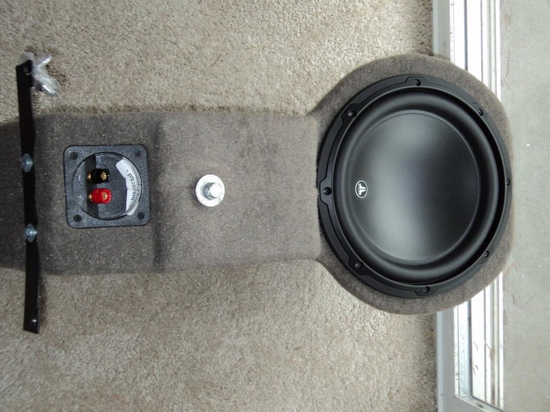 10" jl audio 10w3 subwoofer in custom stealthbox