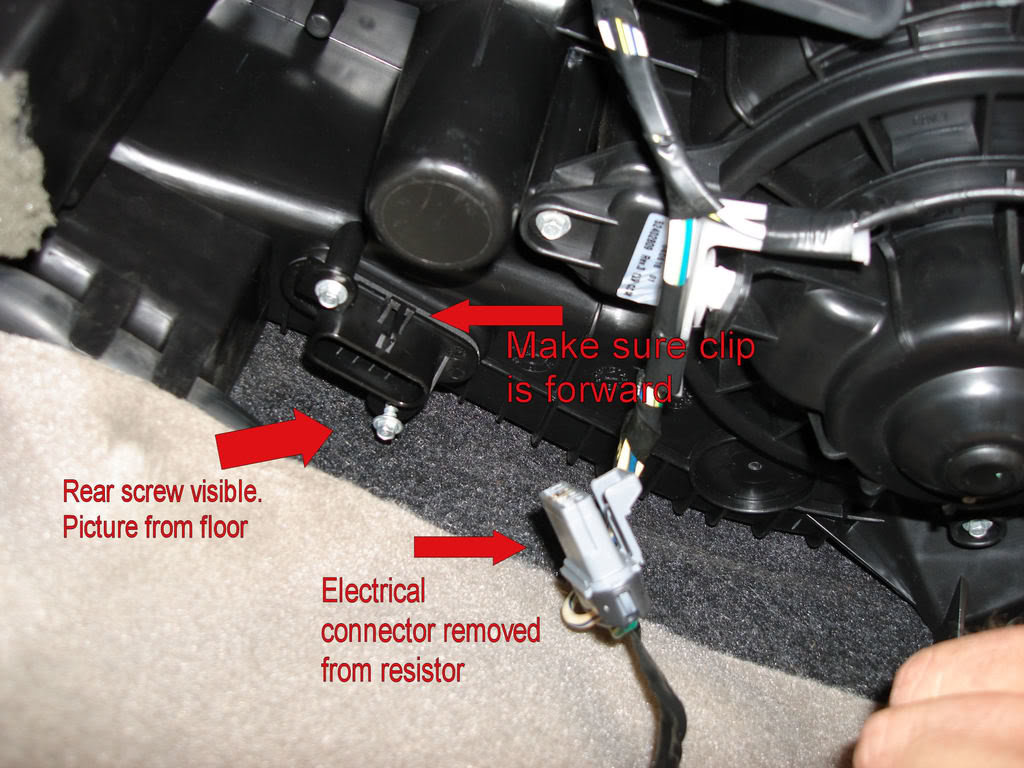 Blower Motor Resistor Connector Wiring Diagram Blower Resistor