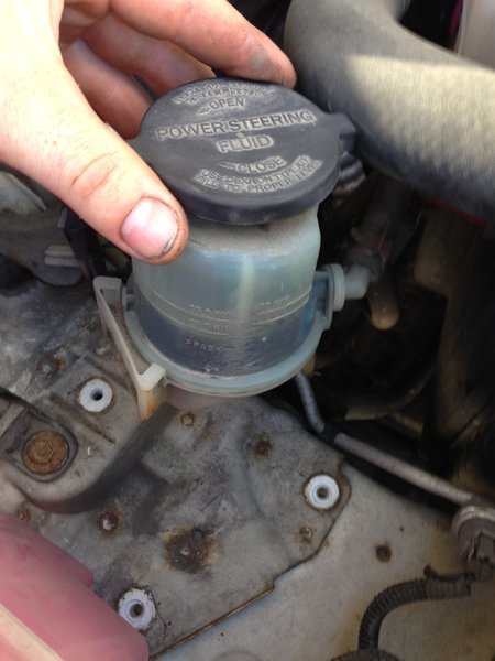 Follow These Steps To Add Power Steering Fluid To A Toyota Taa 2005 2015 2009 Toyota Taa Pre Runner 4 0l V6 Crew Cab Pickup 4 Door It will probably not do any harm but the keyword is probably and really should have Toyota ATF taking no chances.