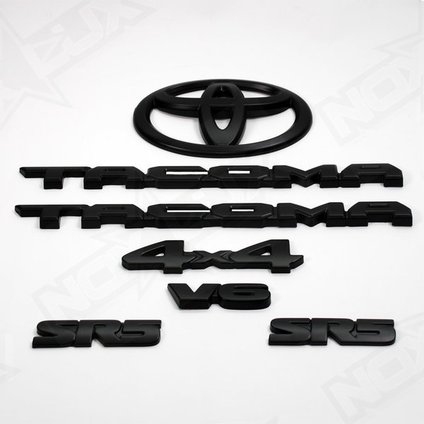 Toyota tacoma black emblems