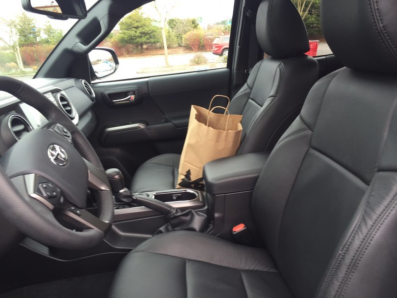 Leather replacement seats for toyota tacoma