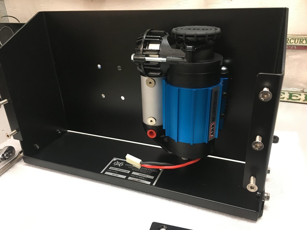 What is your onboard air compressor?