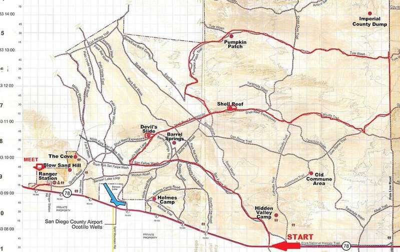 Ocotillo Wells Map Ocotillo Wells Park Map Jpg.225802