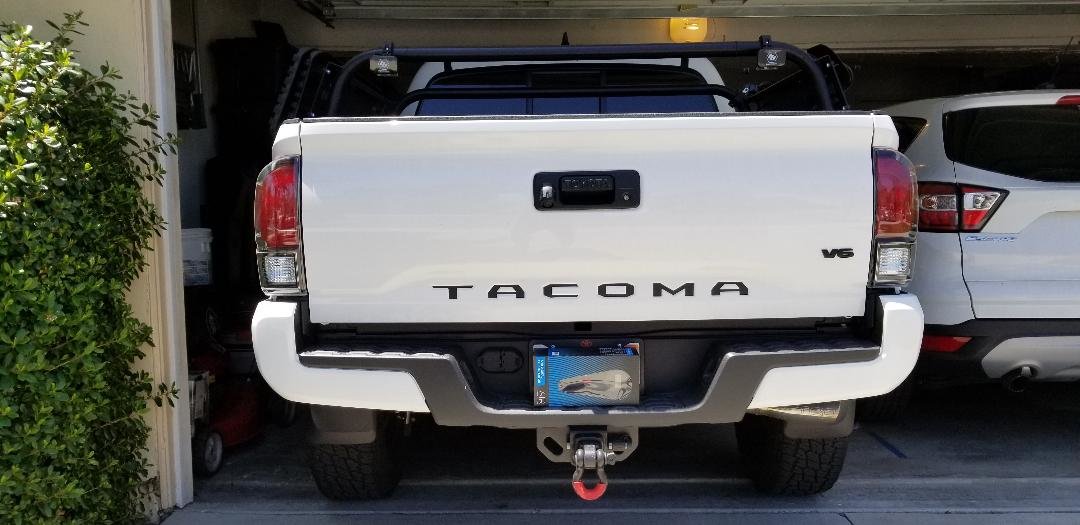 Rear bumper & hitch