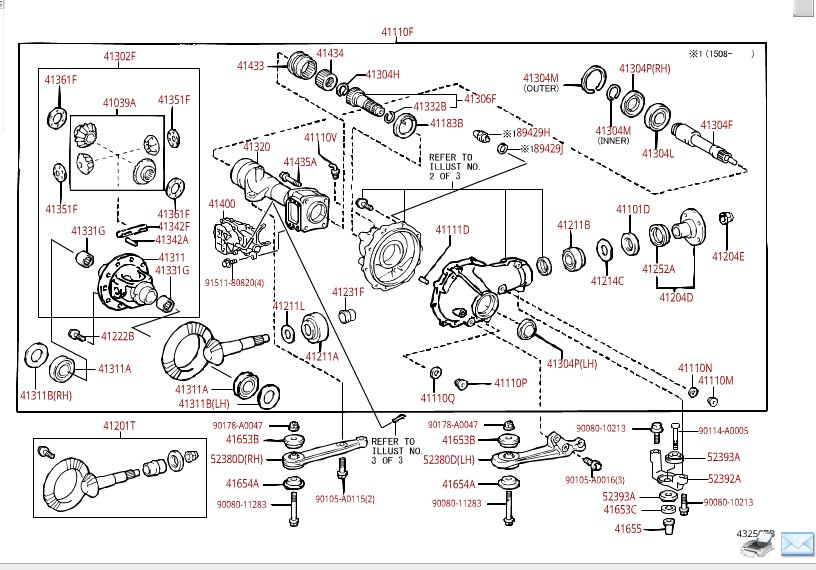 The headlight assemblies are a composite material that houses. Exploded Diagram Of Front Diff Tacoma World