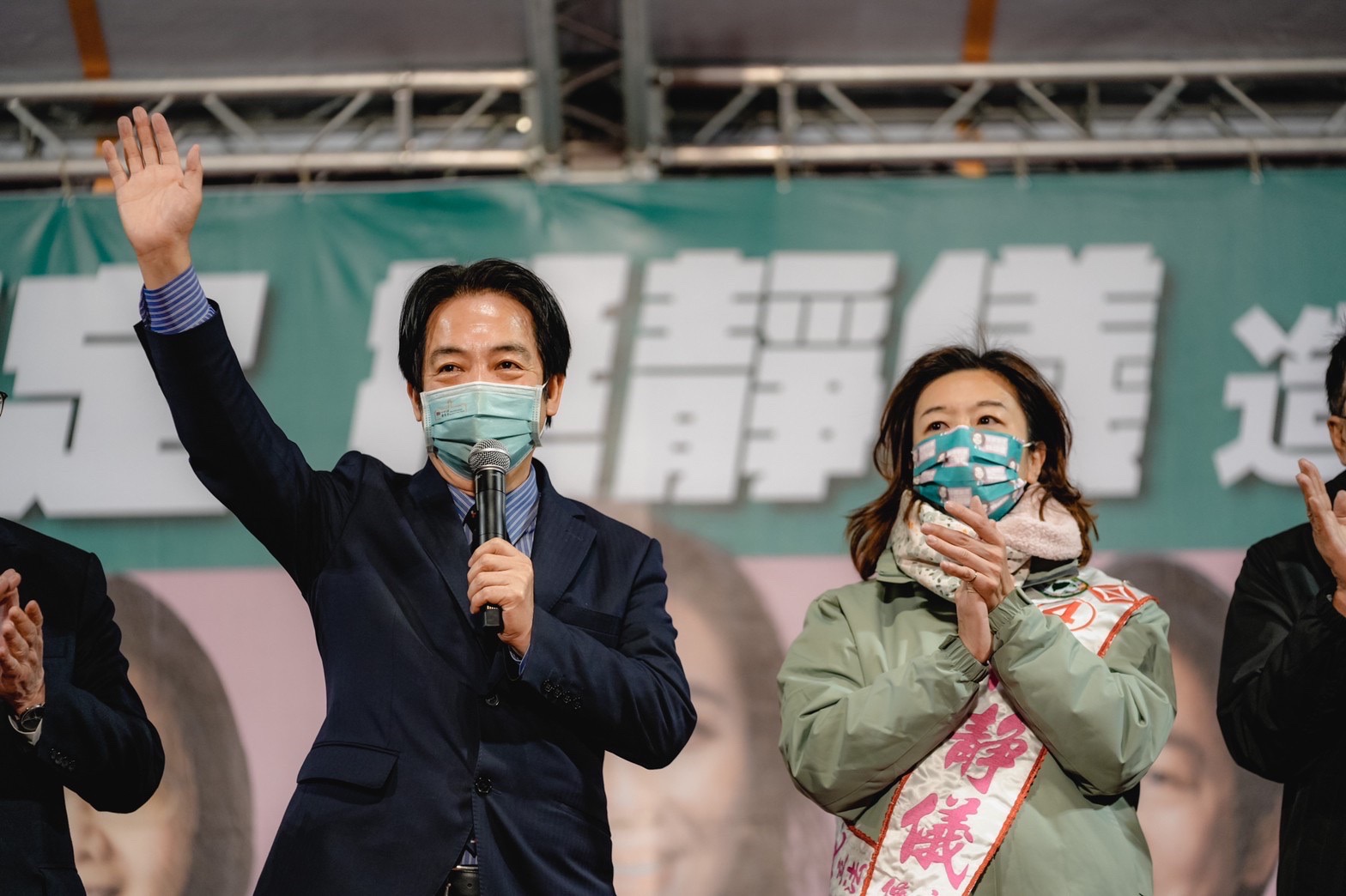 賴清德挺林靜儀造勢晚會