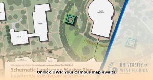 Explore UWF Campus Map Easy Directions Navigation The Green Grid Uwf Campus Map Edited 300x157 
