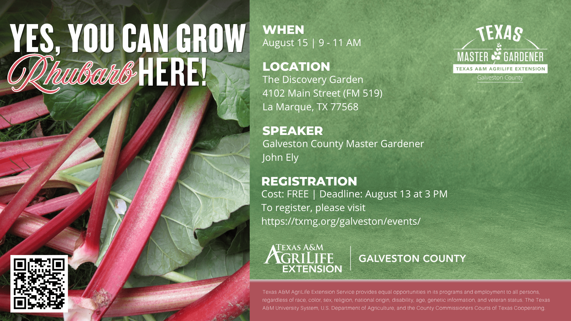event flyer, see webpage
