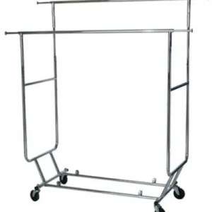 Collapsible Double Rolling Rack