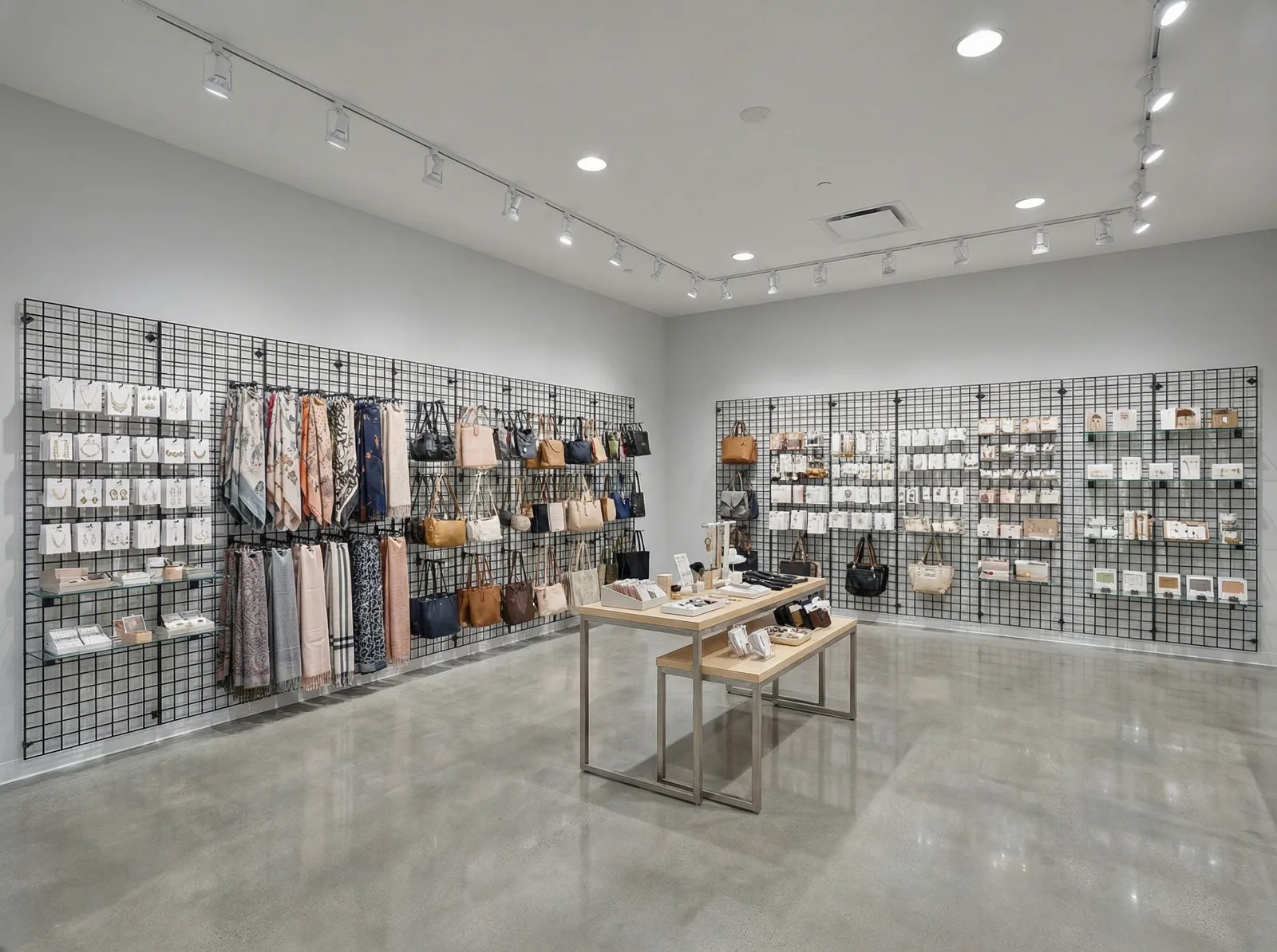 Gridwall Panels - Retail Grid Display System | TX Store Fixtures