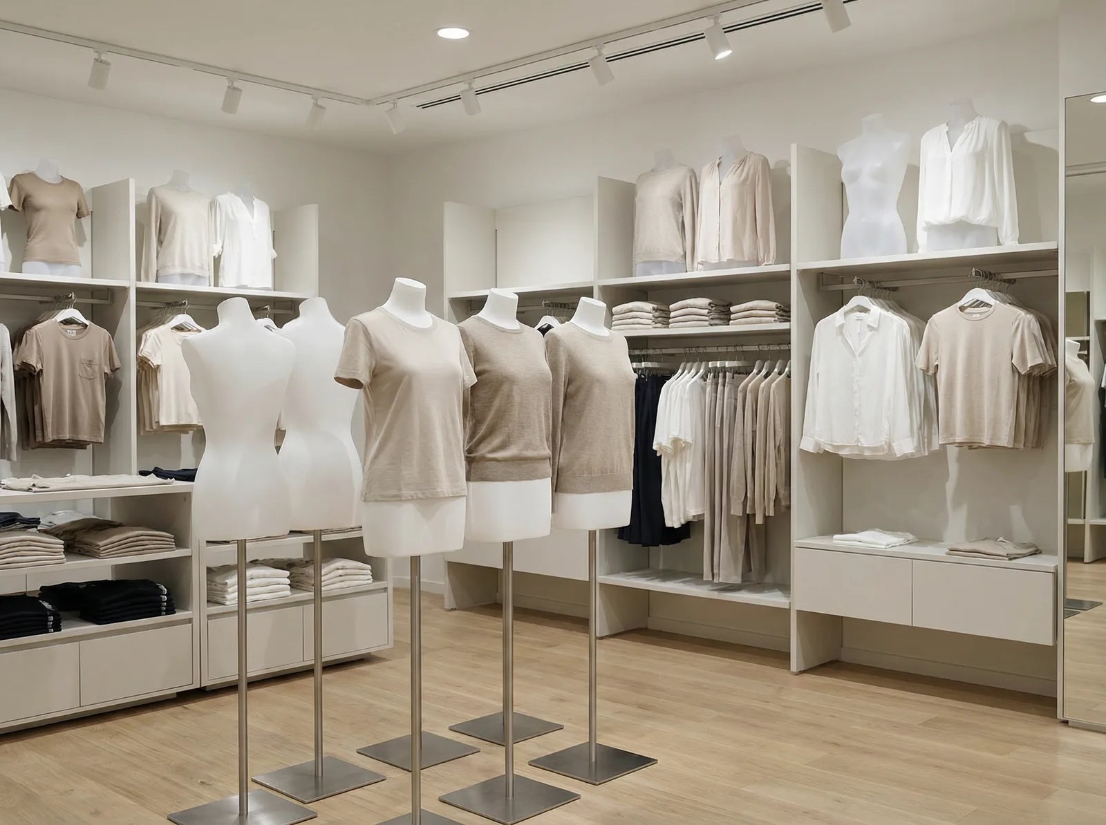 Plastic Body Forms - Torso Display Mannequins | TX Store Fixtures