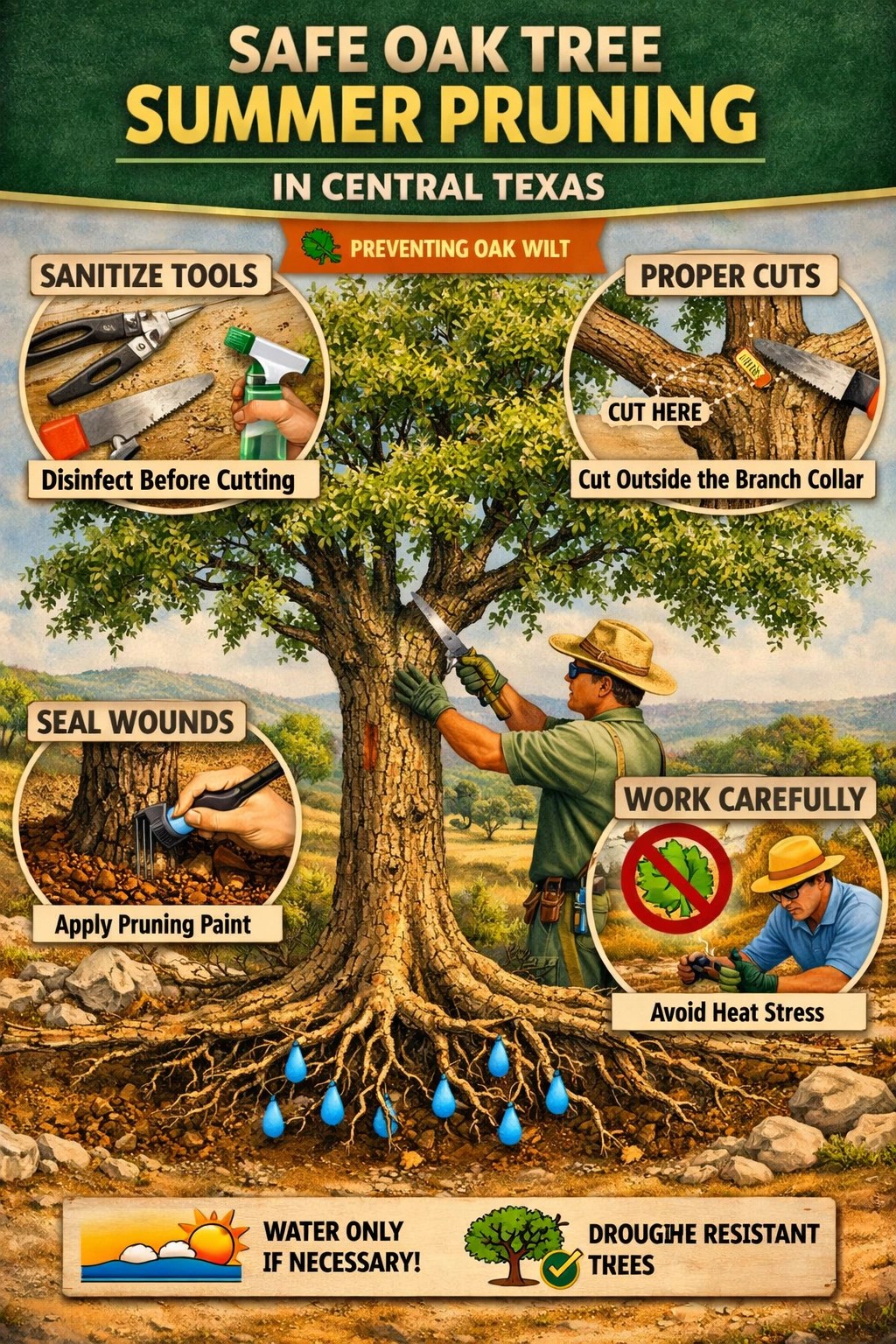 Safe Summer Pruning