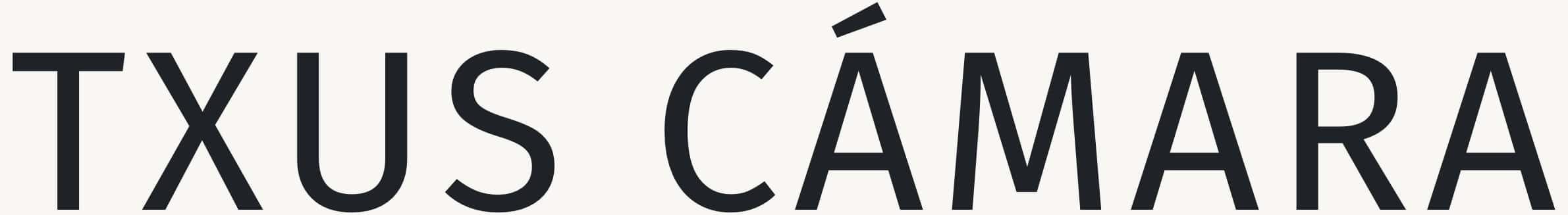 Txus Cámara Logo